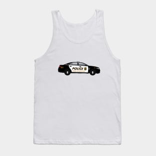 Town Of Bedford NY Police car Tank Top